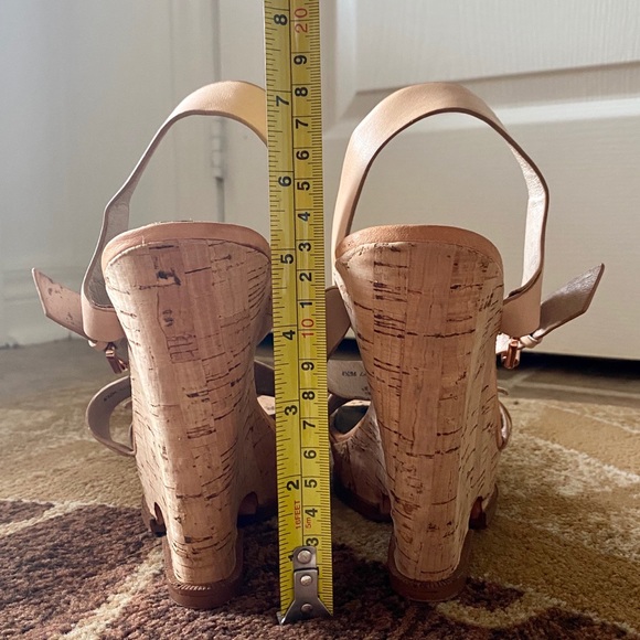 Sam Edelman Peach Sandal Wedges - Picture 5 of 7